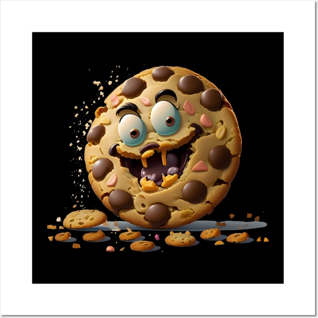 Toffee cookie monster Wall Art by Virshan